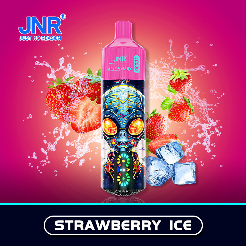 JNR Alien Max 18000 Puffs Disposable Vape Strawberry ice