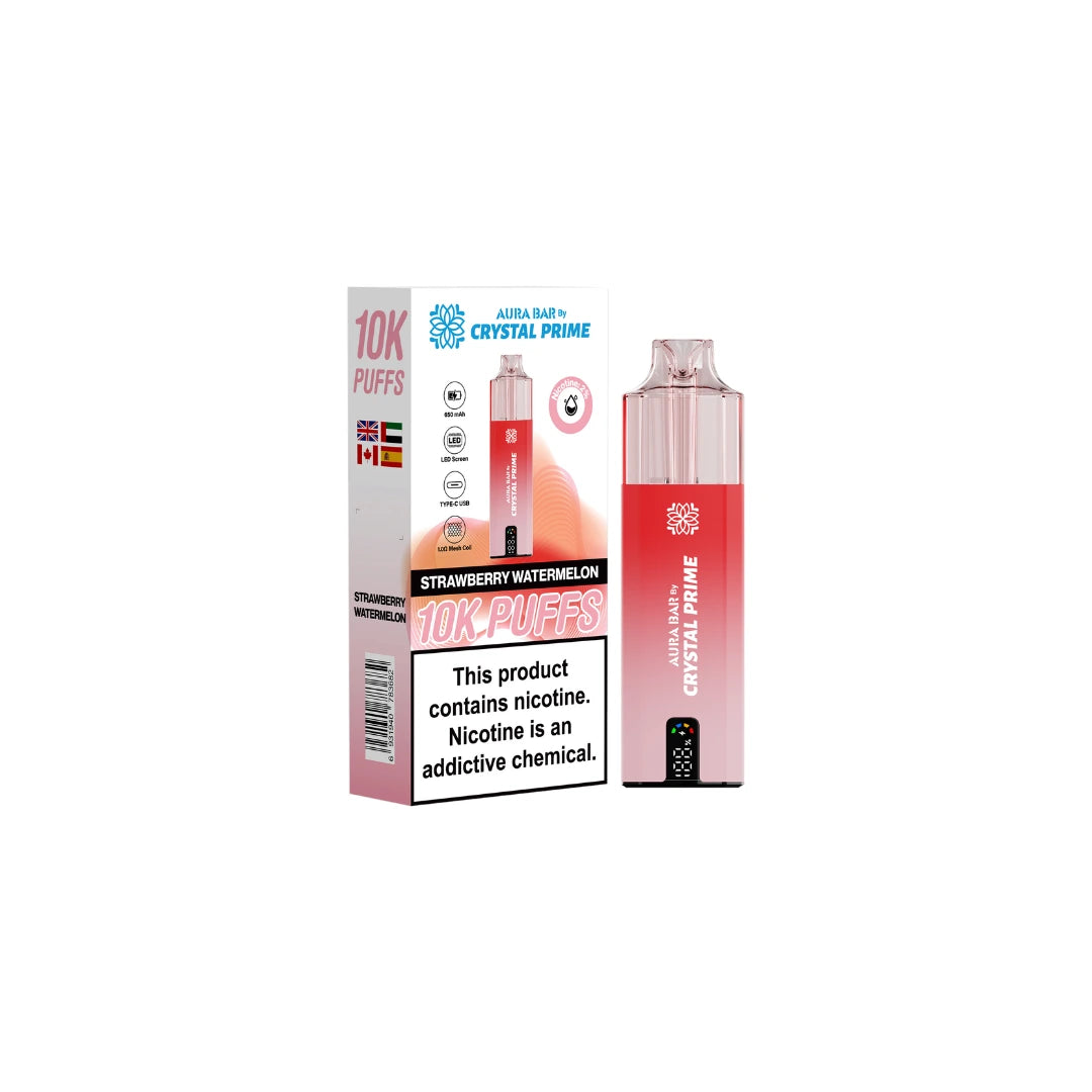 Aura Bar 10000 Disposable Vape By Crystal Prime