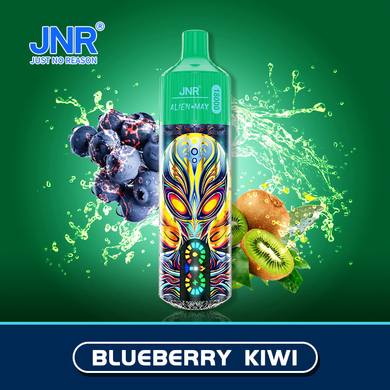 JNR Alien Max 18000 Puffs Disposable Vape Blueberry Kiwi