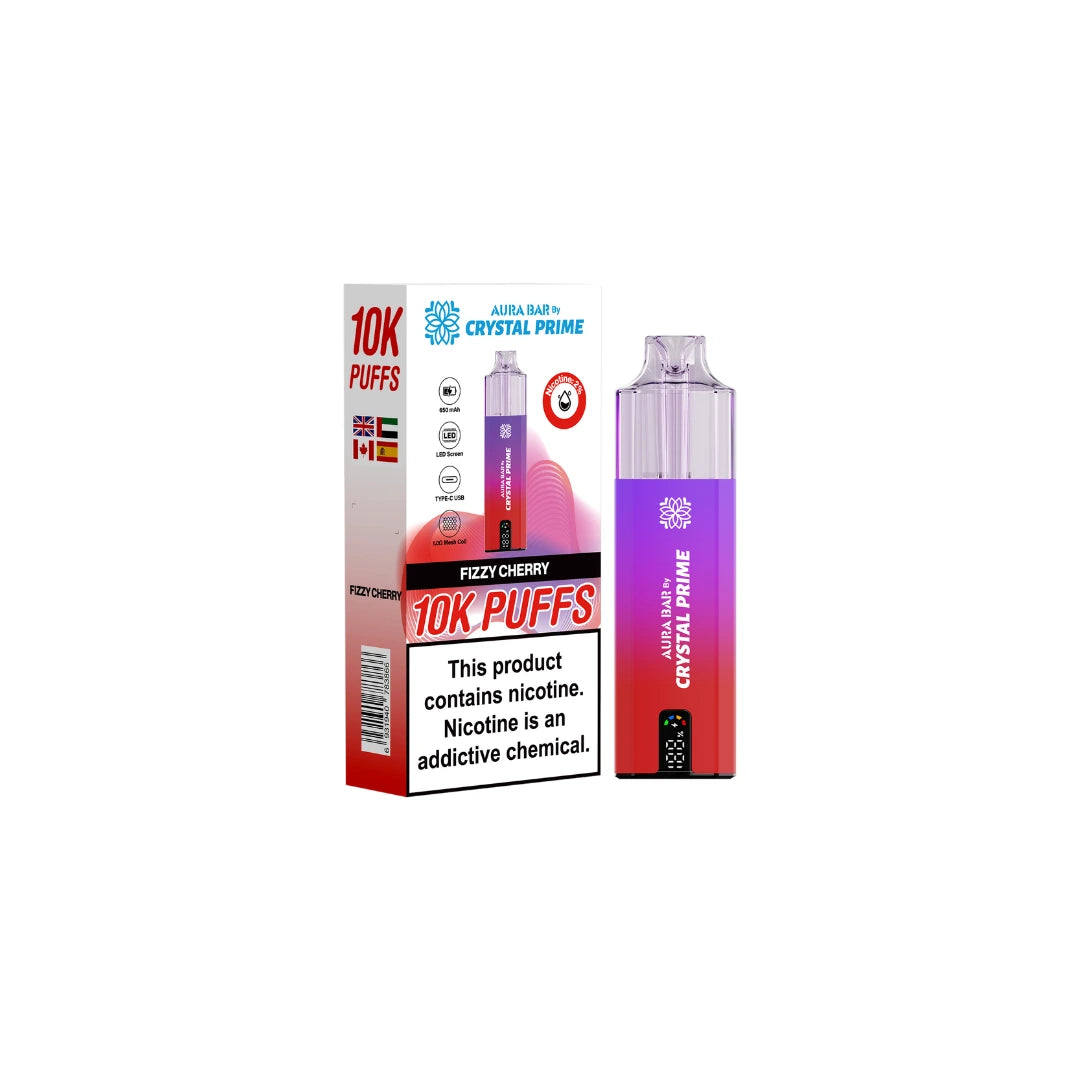 Aura Bar 10000 Disposable Vape By Crystal Prime