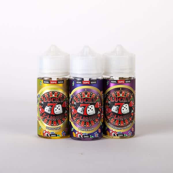 Lucky 7 Vape Juice Short Fill 80ml E-Liquid