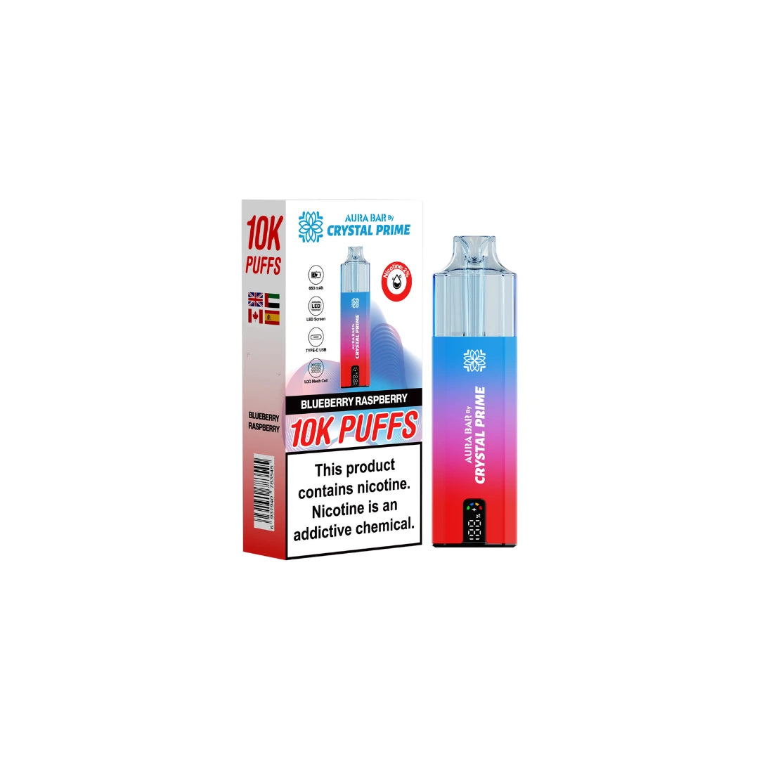 Aura Bar 10000 Disposable Vape By Crystal Prime