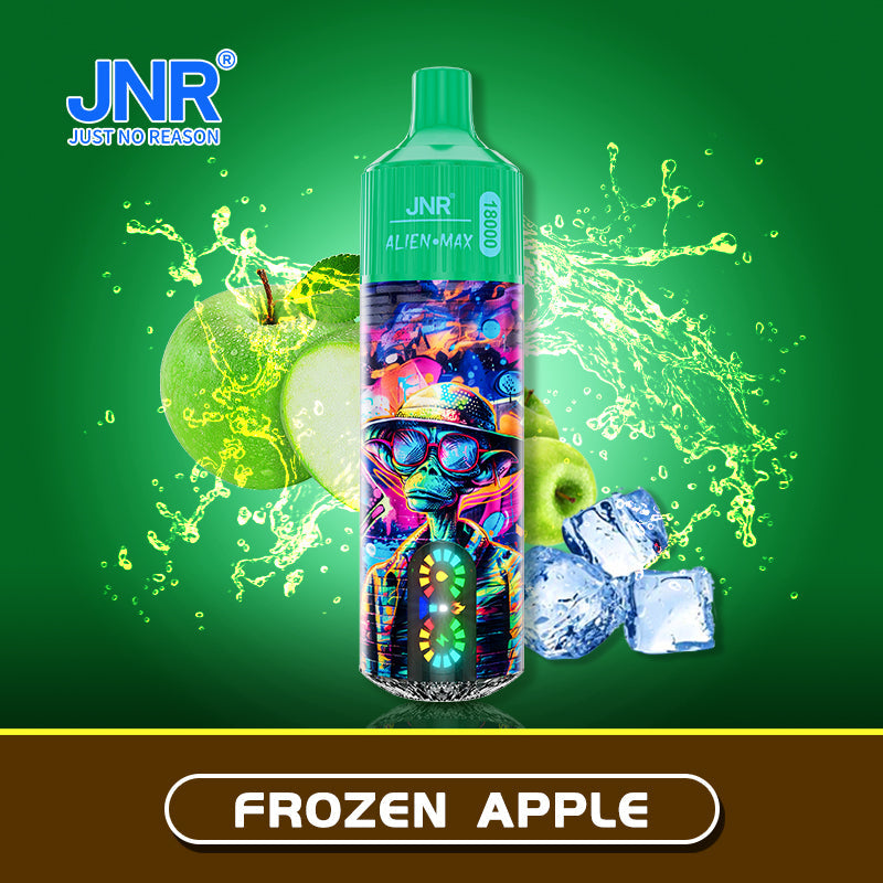 JNR Alien Max 18000 Puffs Disposable Vape Frozen Apple