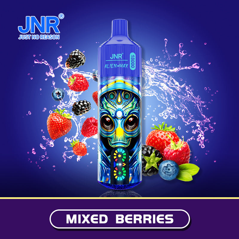 JNR Alien Max 18000 Puffs Disposable Vape Mixed Berries