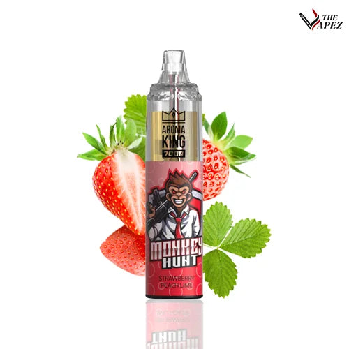 Aroma King 7000 puffs-Strawberry Pech Lime