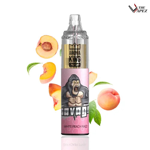 Aroma King 7000 puffs-White Peach Razz