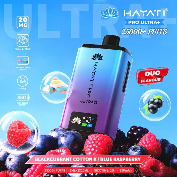 Blackcurrant CottonK /Blue Raspberry