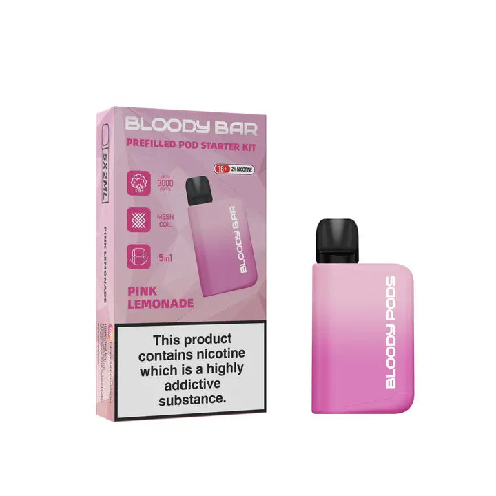 5 in 1 Bloody Bar 3000 Puffs Prefilled Pod (Pack of 5)