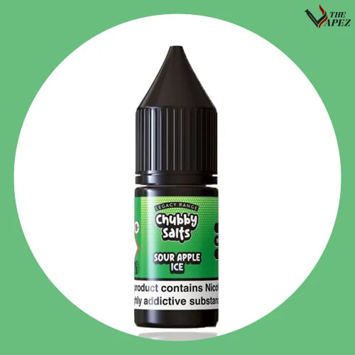 Chubby Salt 10ml Nic Salt-Sour Apple Ice