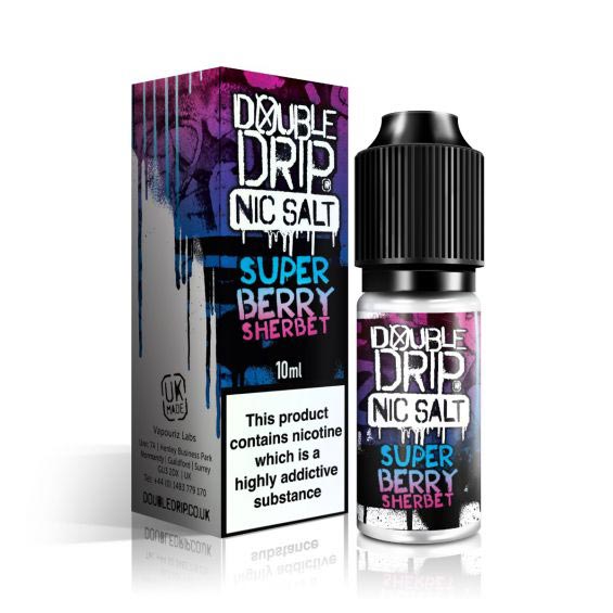 Super Berry Sherbet Nic Salt by Double Drip.  - 10ml