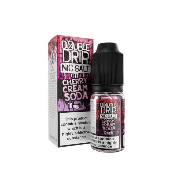 Cherry Cream Soda Nic Salt by Double Drip.  - 10ml