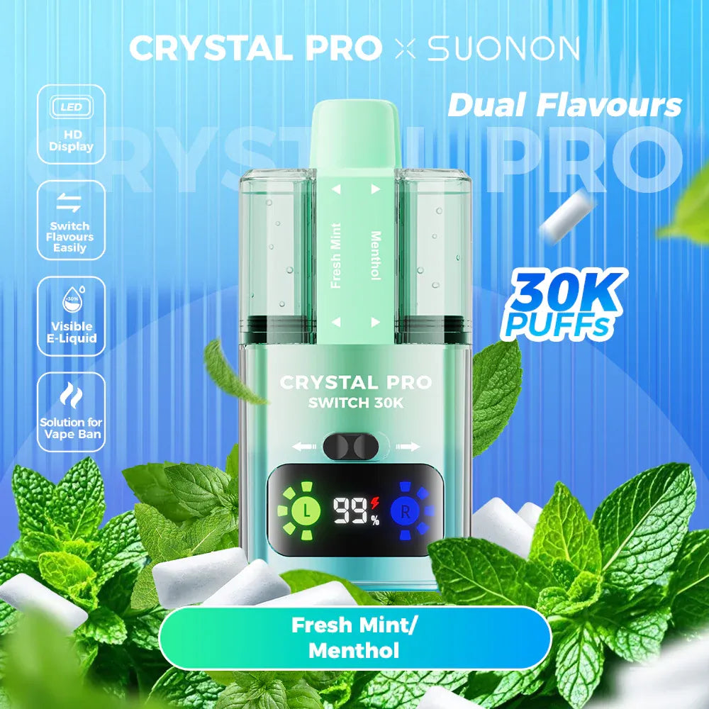 Crystal Pro Switch 30k Fresh Mint/ Menthol