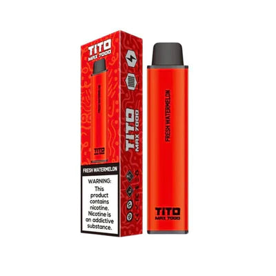 Tito Max 7000 Disposable Vape Pod Device Pack of 10