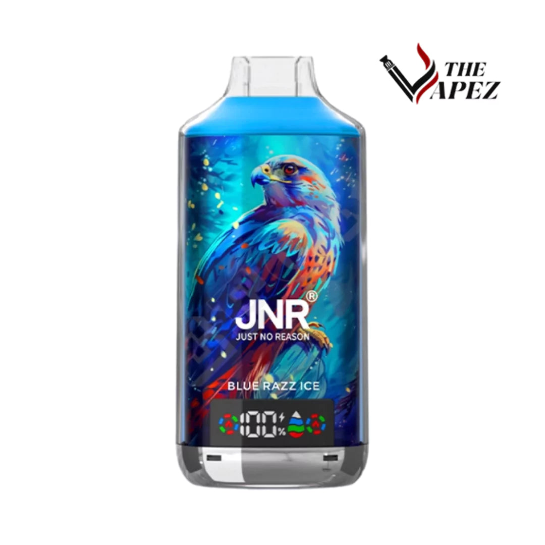 JNR Falcon X 18000 Puffs Disposable Vape Box of 10 Blue Razz Ice