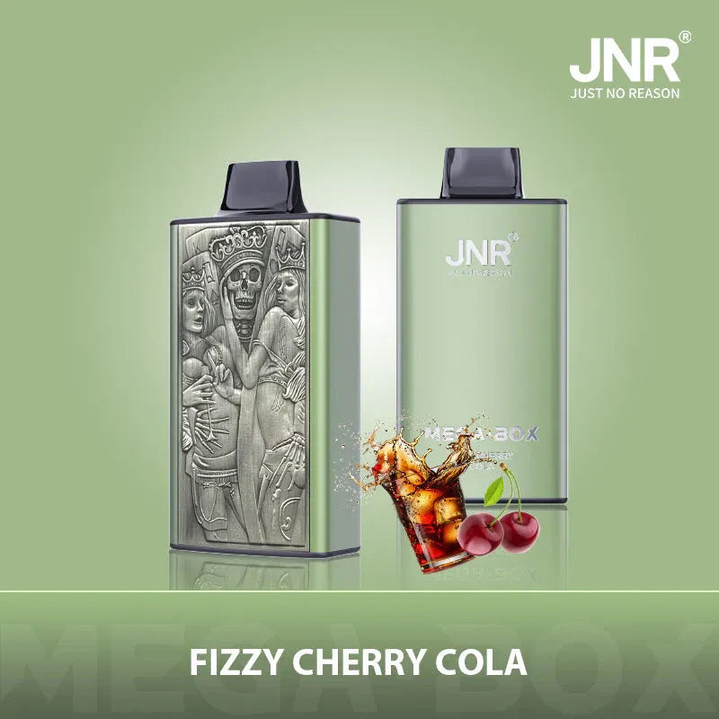 JNR Mega Box 25000 Puffs Disposable Vape Fizzy Cherry Cola