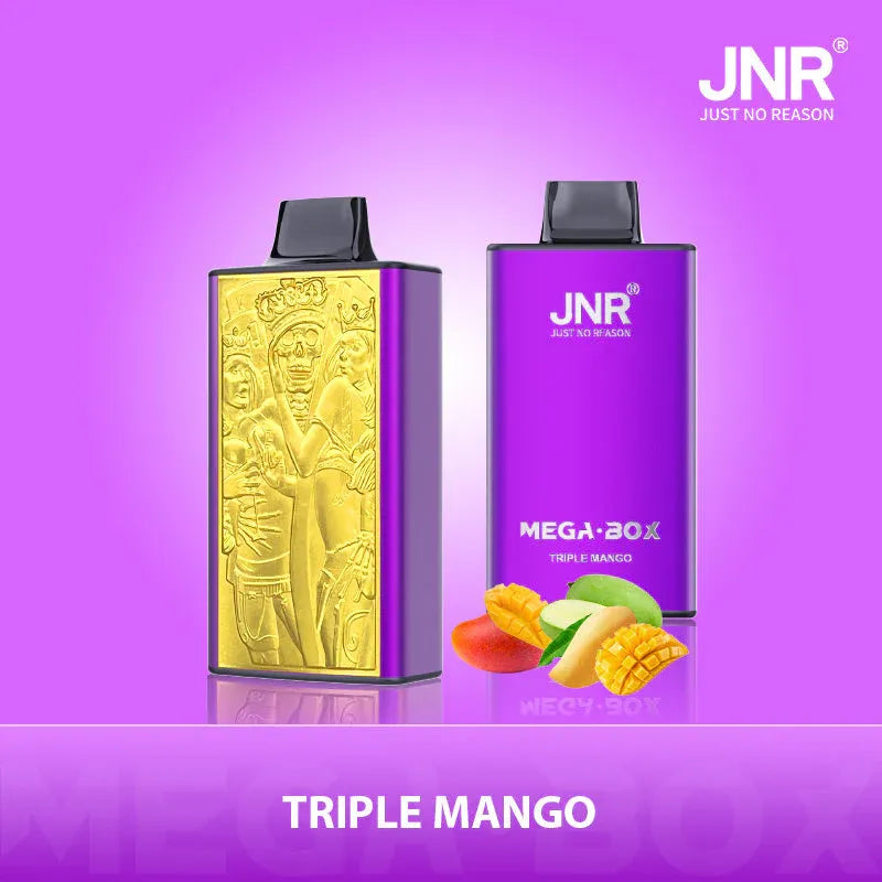 JNR Mega Box 25000 Puffs Disposable Vape Triple Mango