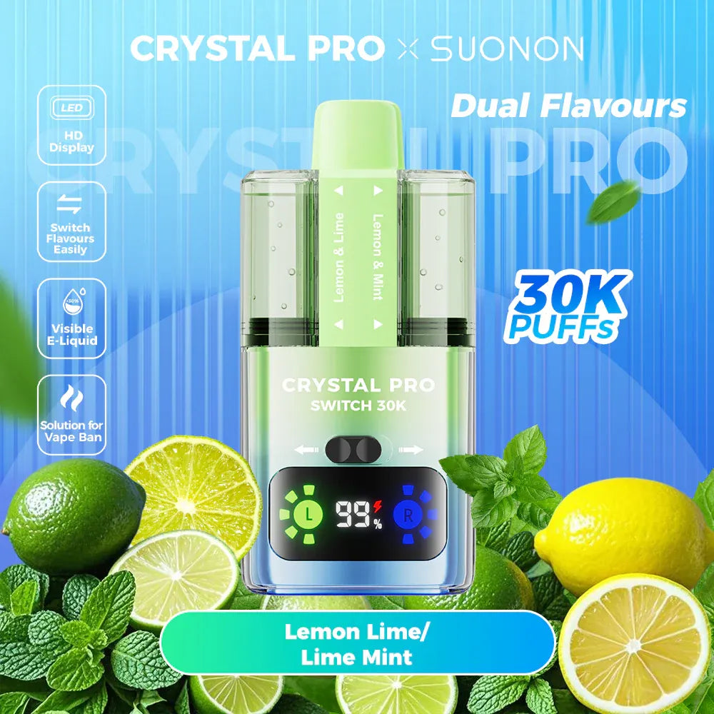Crystal Pro Switch 30k Lemon Lime/ Lime Mint