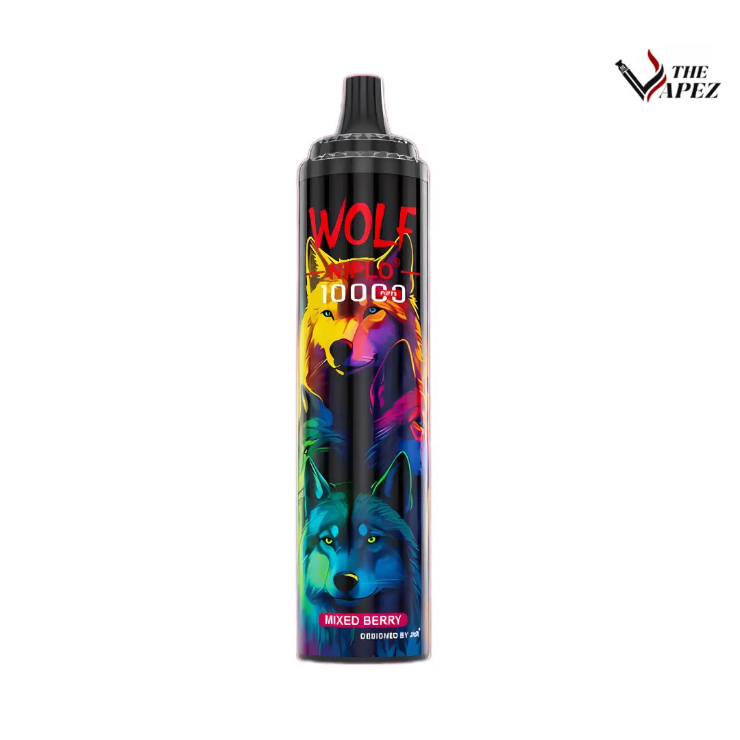 Jnr Wolf Niplo 10000 Puffs Disposable Vape Mixed Berry