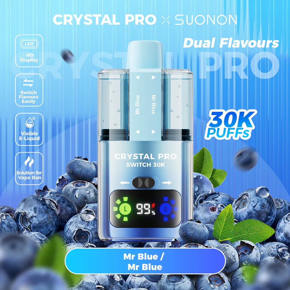 Crystal Pro Switch 30k Mr Blue/ Mr Blue