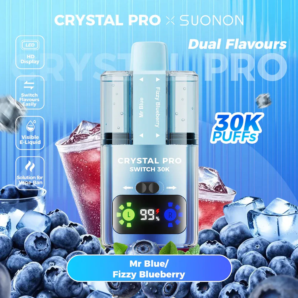 Crystal Pro Switch 30k Mr Blue/ Fizzy Blueberry