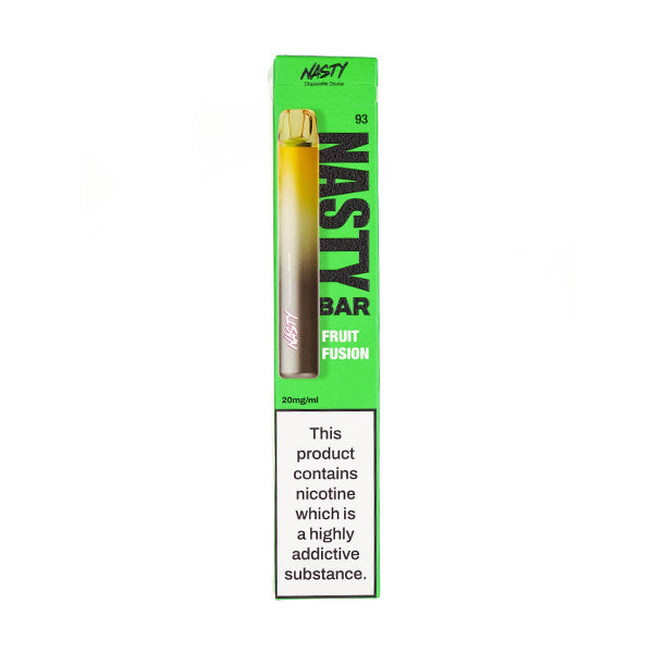 Nasty Bar DX2 Disposable Vape in fruit fusion