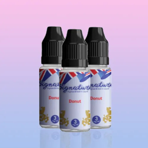 Signature 10ml E-Liquids - 3mg Nicotine (Pack Of 10)