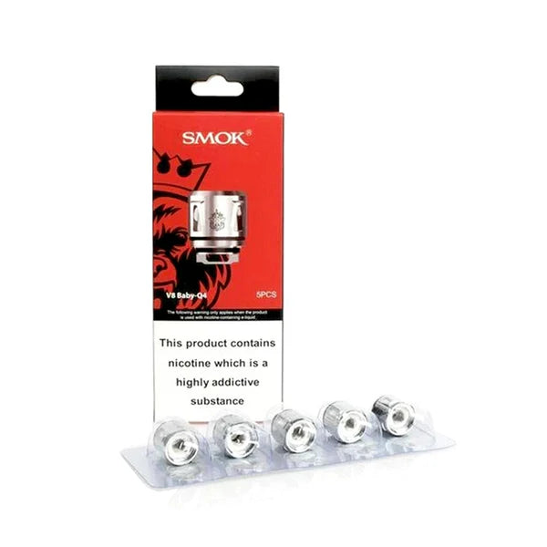 Smok V8 Baby Q4 Coil 0.4ohm - Pack of 5