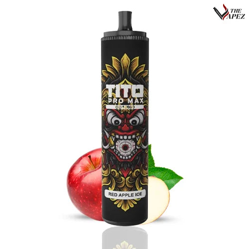 Tito Pro Max GD 10000 Puffs-Red Apple Ice