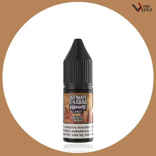 Ultimate E-Liquid Villains 10ML-Death Wish