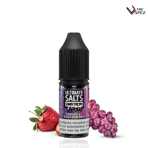 Ultimate Salts Candy Drops 10ML-Grape & Strawberry