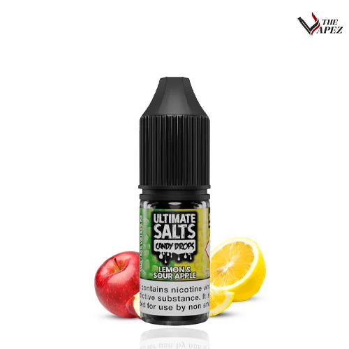 Ultimate Salts Candy Drops 10ML-Lemon & Sour Apple