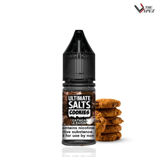 Ultimate Salts Cookies 10ML-Oatmeal & Raisin