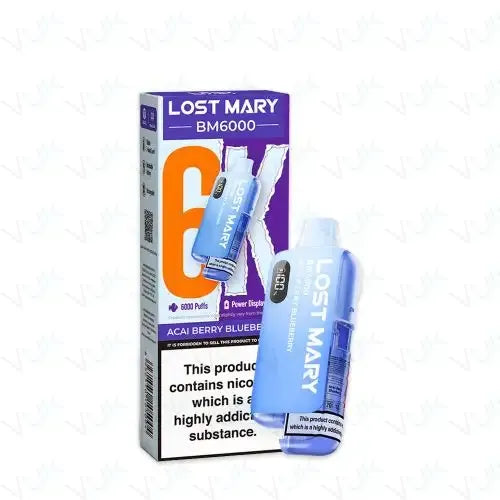 Lost Mary Bm6000 acai berry blueberry