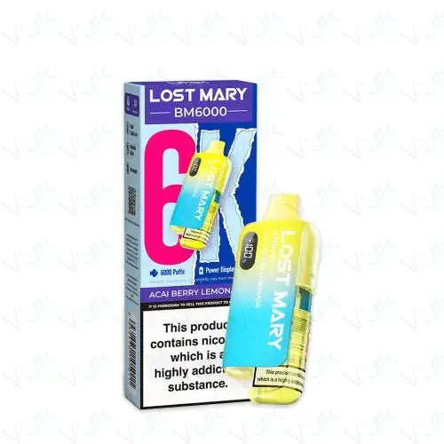 Lost Mary Bm6000 acai berry lemonade
