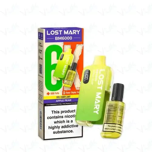 Lost Mary Bm6000 apple pear