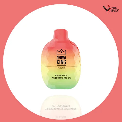 Aroma King jewel mini 600 puffs- red apple watermelon