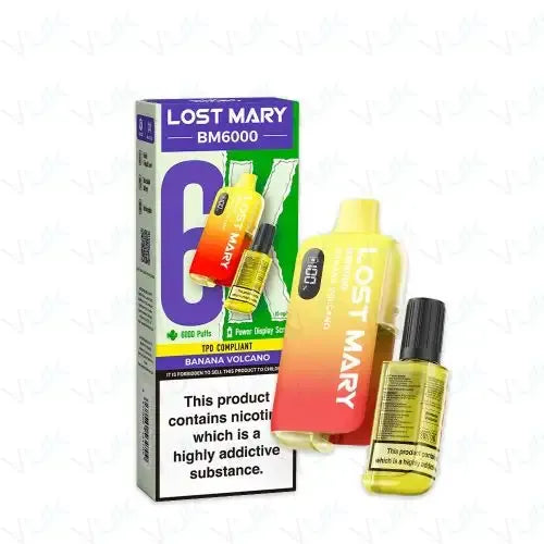 Lost Mary Bm6000 banana volcano