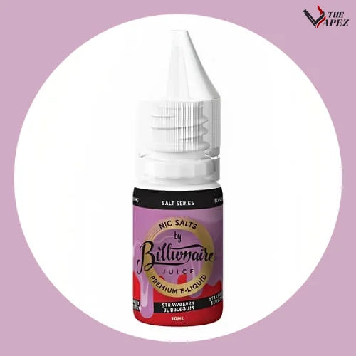 Billonaire Juice 10ML Nic Salt-Strawberry Bubblegum