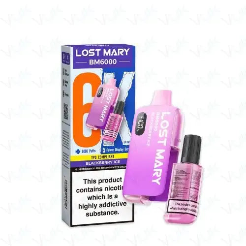 Lost Mary Bm6000 blackberry ice