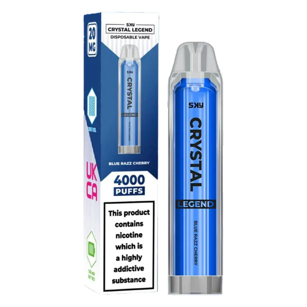 Crystal Legend 4000 Puffs Disposable Vape (Pack of 10)