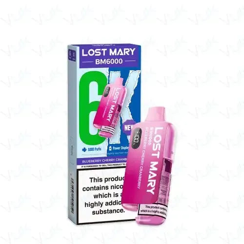 Lost Mary Bm6000 blueberry cherry cranberry