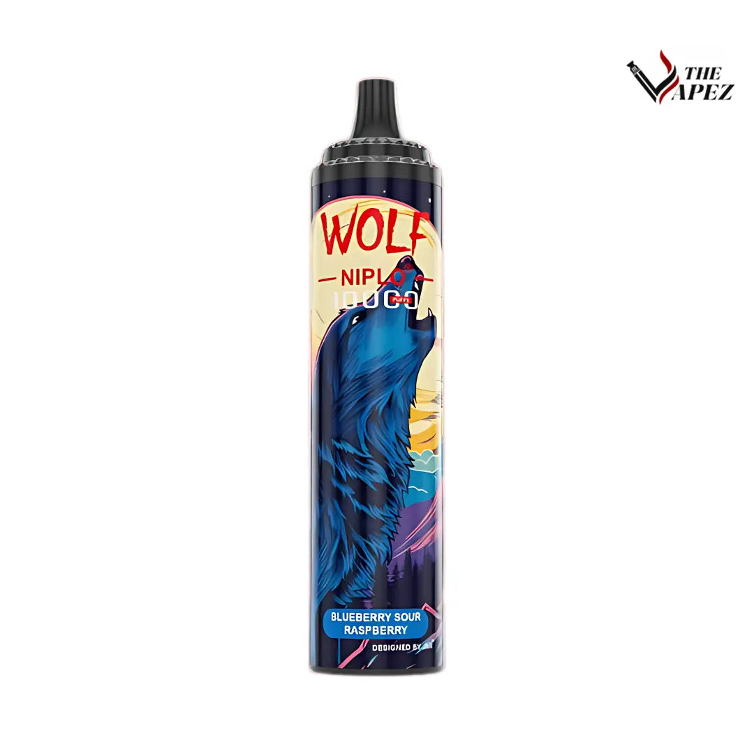 Jnr Wolf Niplo 10000 Puffs Disposable Vape Blueberry Sour Raspberry