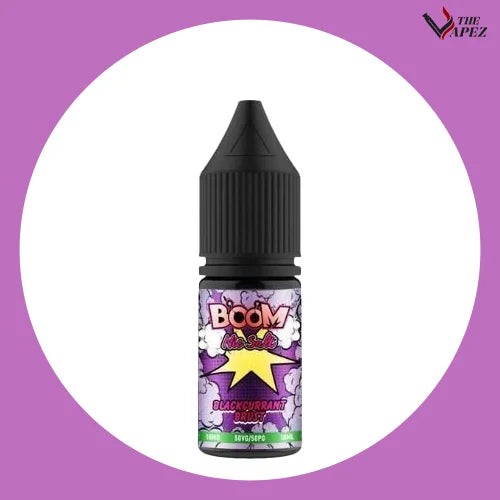 Boom 10ml Nic Salts-Blackcurrant burst