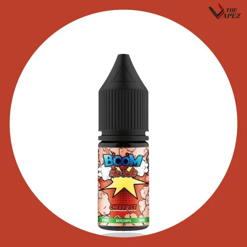 Boom 10ml Nic Salts-Cherry Ice