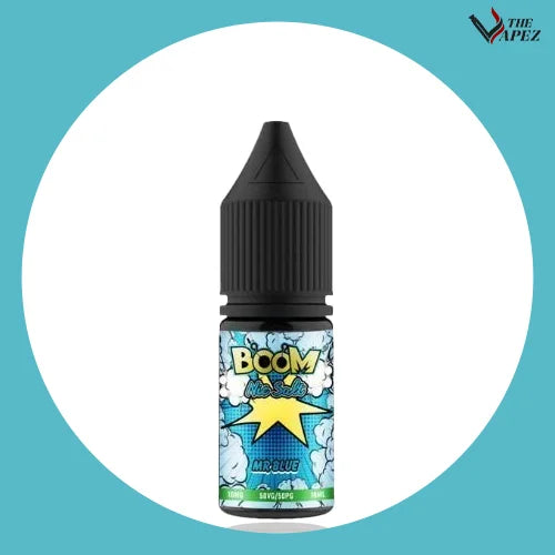 Boom 10ml Nic Salts-Mr Blue