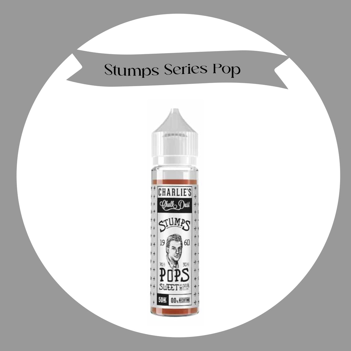 Charlie's Chalk Dust 50ml E-Liquids-Stumps Series Pop