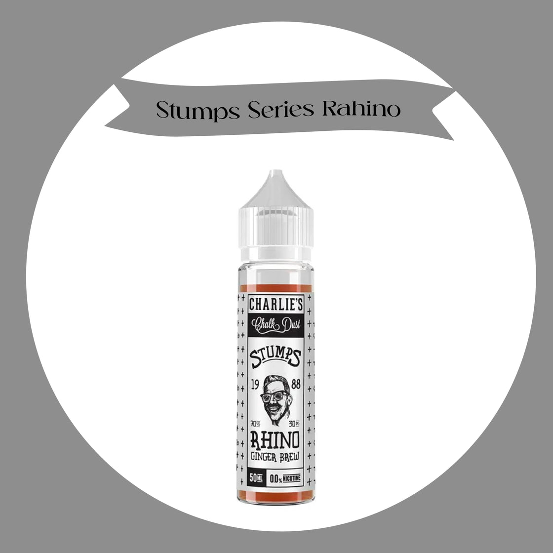 Charlie's Chalk Dust 50ml E-Liquids-Stumps Series Rahino
