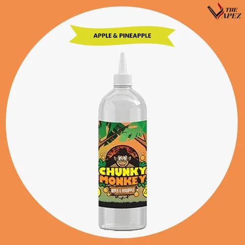 Chunky Monkey 200ml E-Liquids-Apple and Pineapple