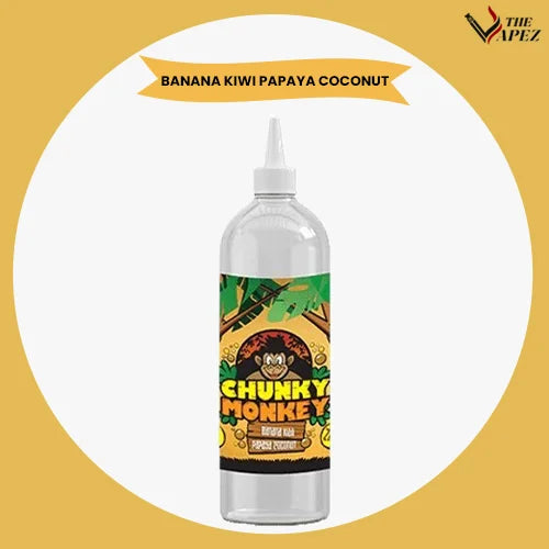 Chunky Monkey 200ml E-Liquids-Banana Kiwi Papaya Coconut