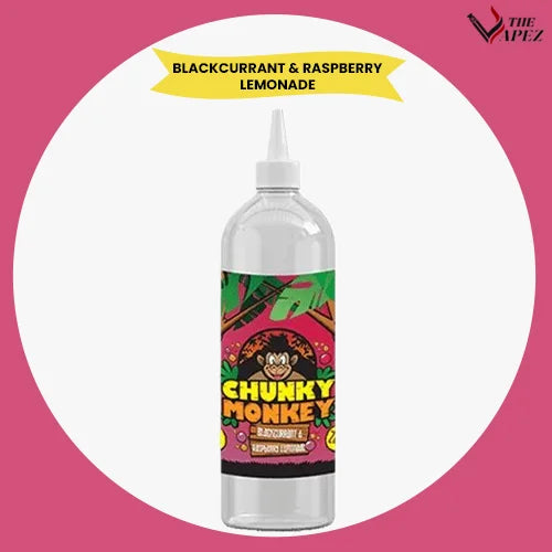 Chunky Monkey 200ml E-Liquids-Blackcurrant & Raspberry Lemonade